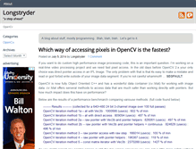 Tablet Screenshot of longstryder.com